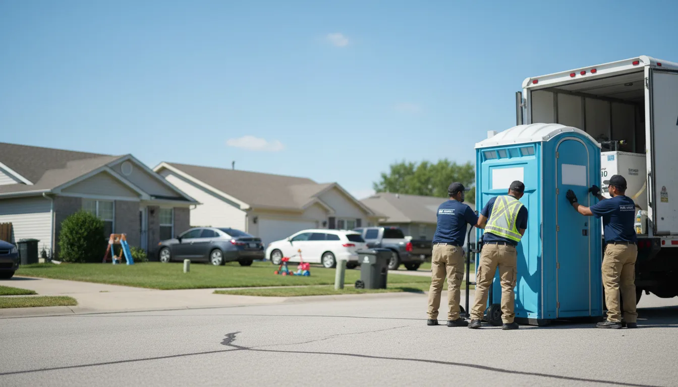 Standard Porta Potty Rentals in Mansfield, MO near me